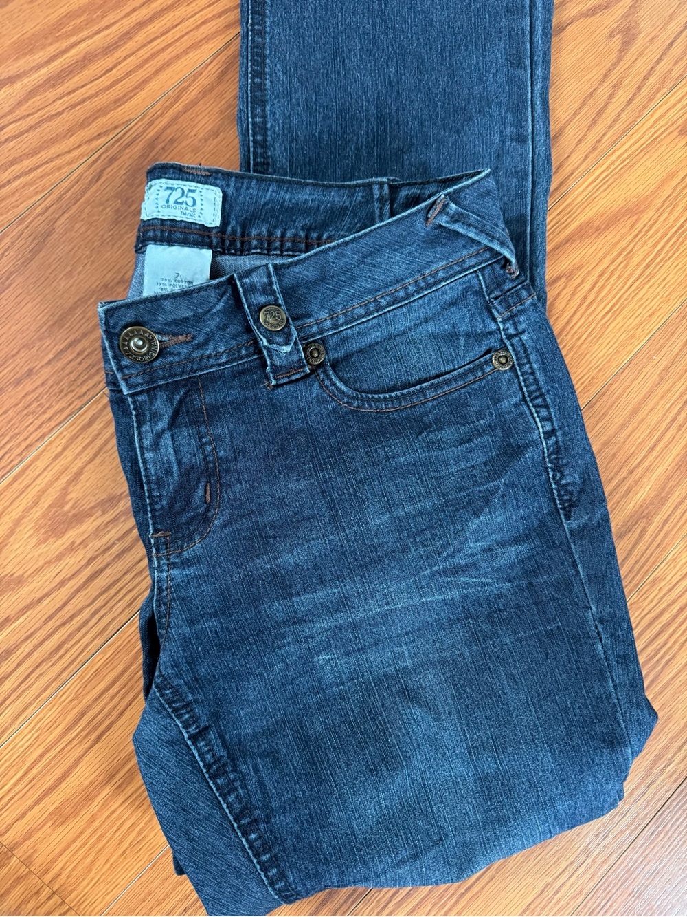 725 Boot Cut Women’s Jeans in Dark Blue